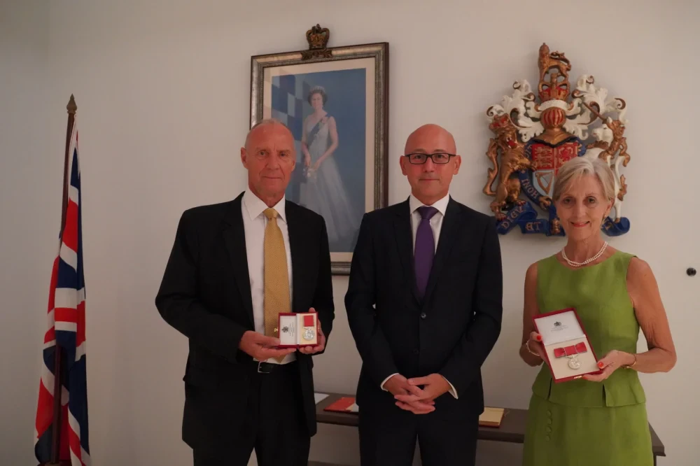 The British Empire Medal Award!!