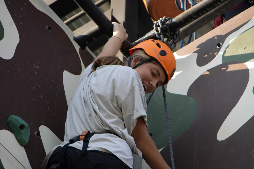 Abseiling