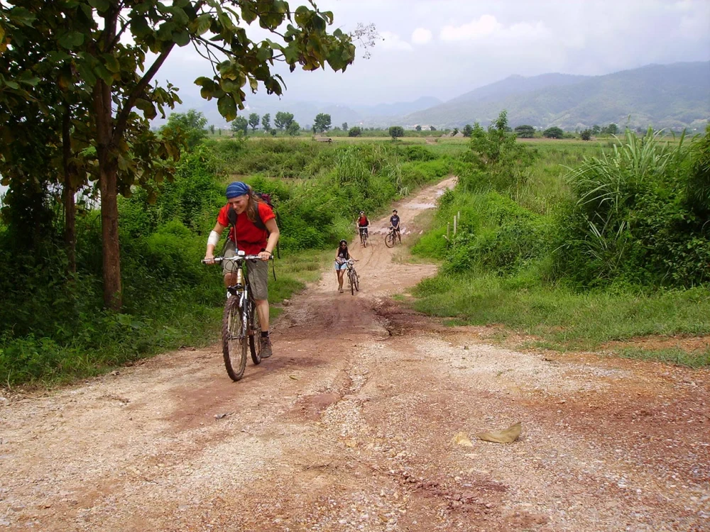 Biking