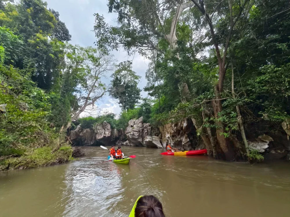 Kayaking