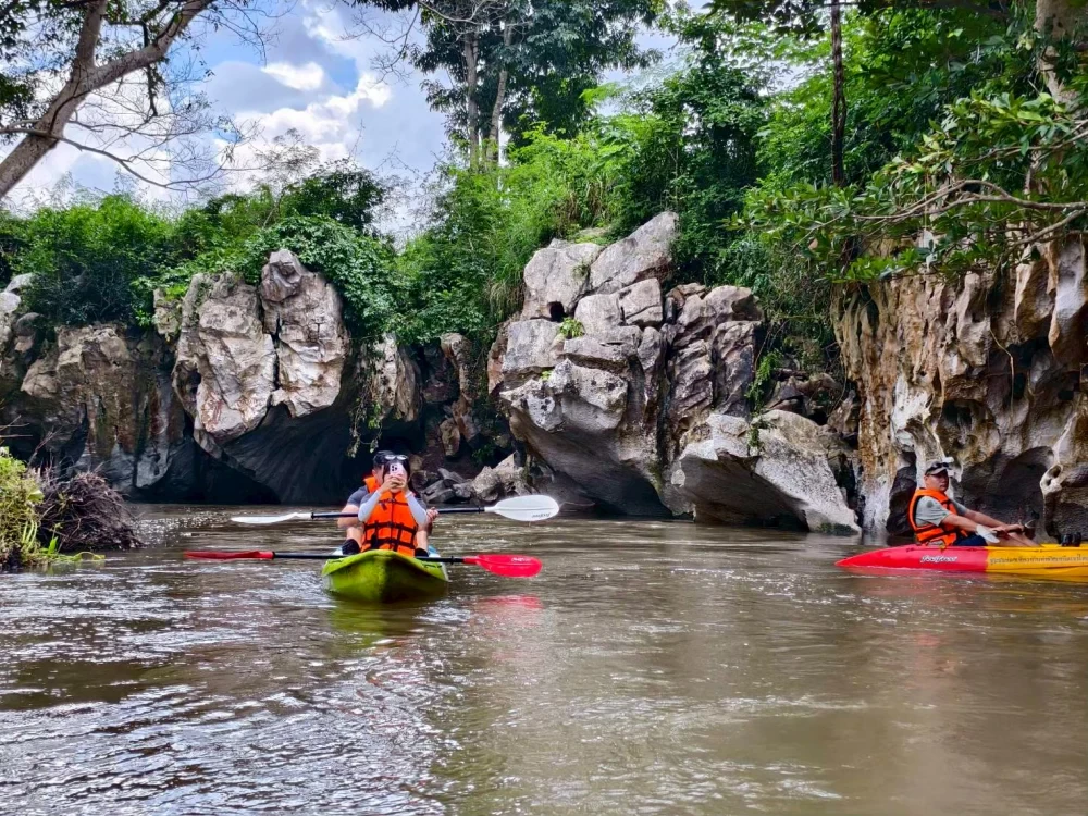 Kayaking